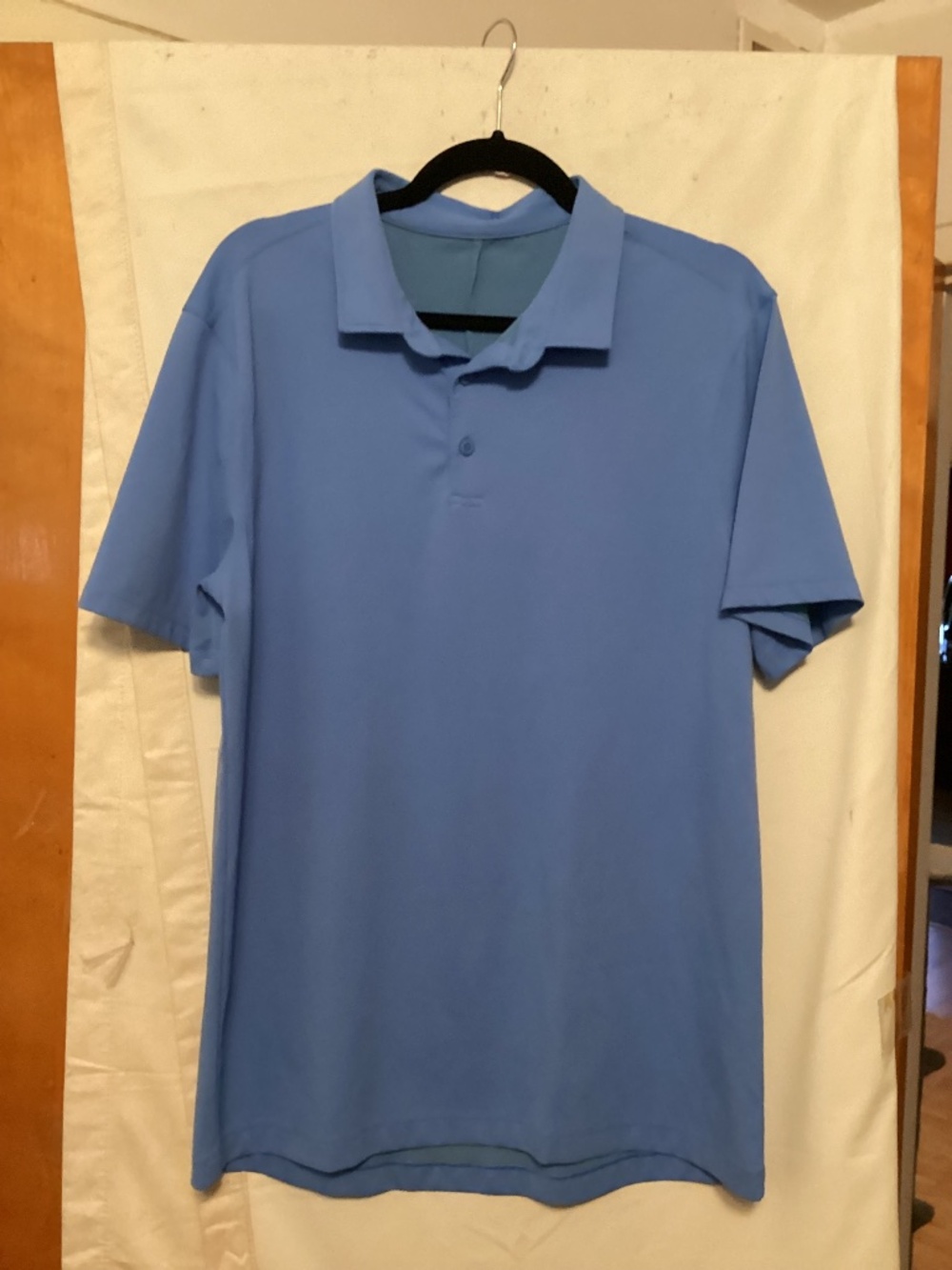 LULULEMON Evolution sweat wicking quick dry ,4 way stretch ,sorry polo shirt